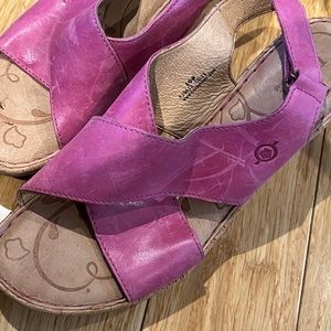 Born genuine leather sandals